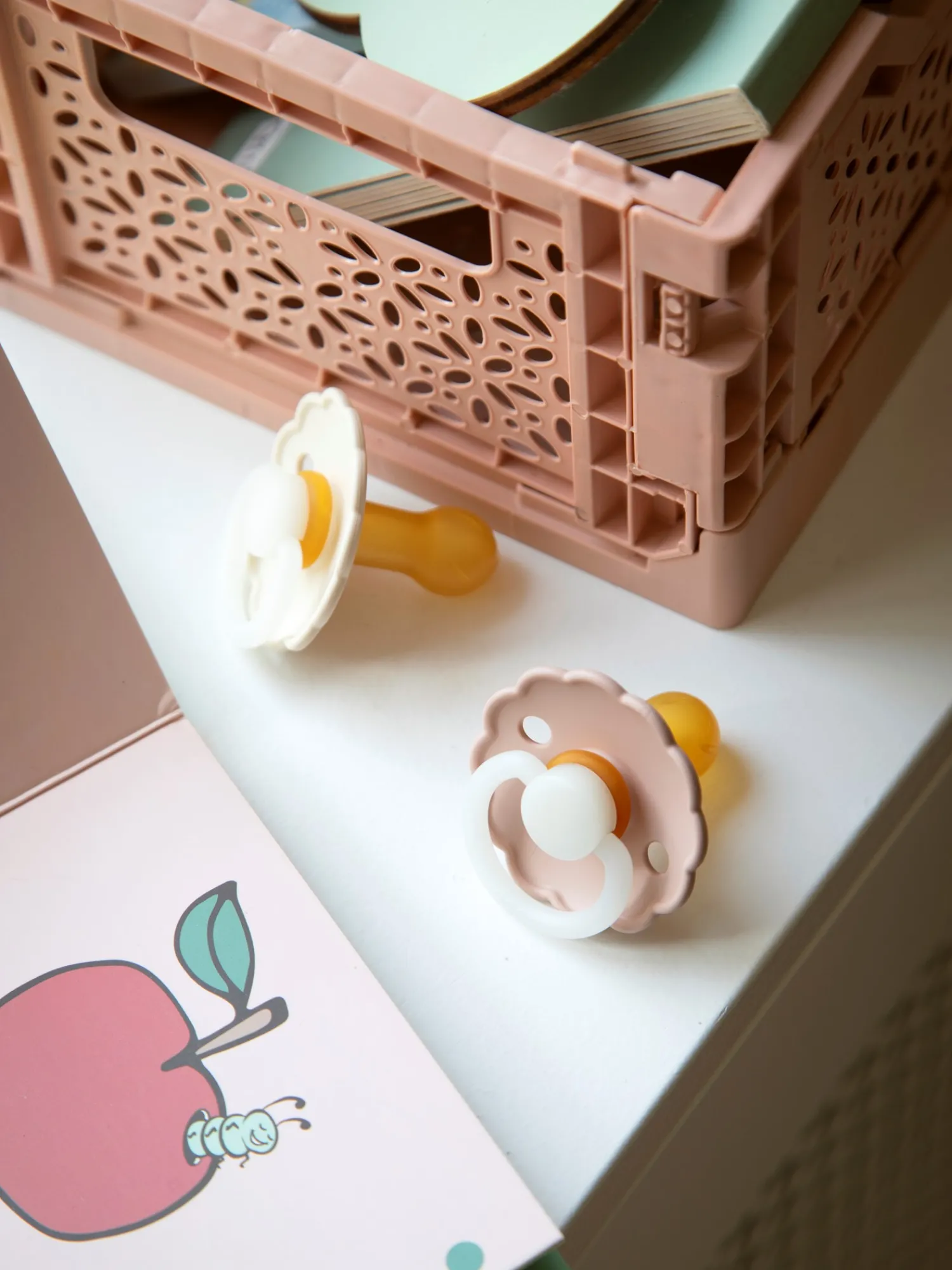 Børn Søstrene Grene Bad Og Pleje^Runde Latexsutter 2-pak Størrelse 2