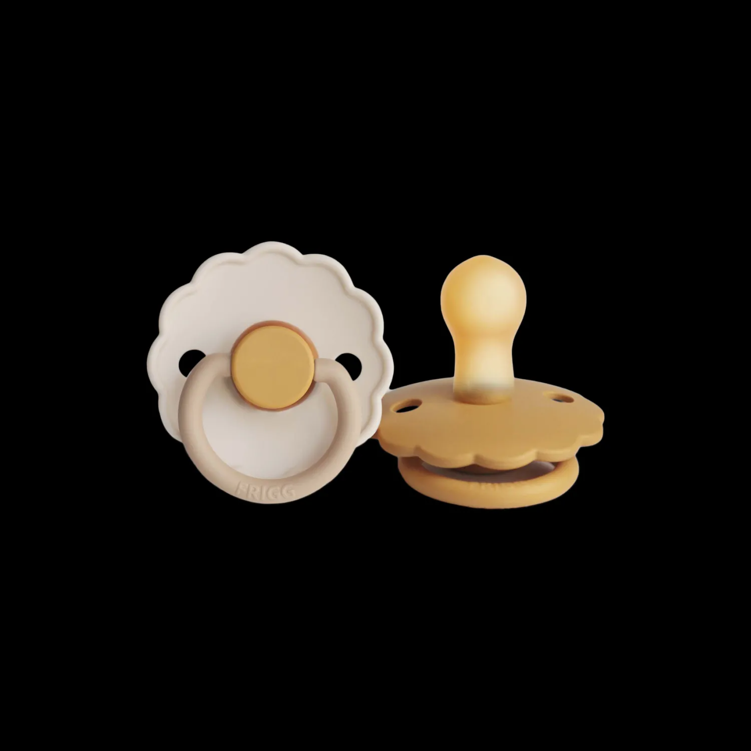 Børn Søstrene Grene Bad Og Pleje^Runde Latexsutter 2-pak Størrelse 1