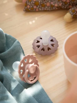 Børn Søstrene Grene Bad Og Pleje^Runde Silikonesutter 2-pak Størrelse 2