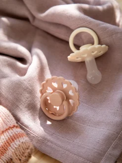 Børn Søstrene Grene Bad Og Pleje^Runde Silikonesutter 2-pak Størrelse 2