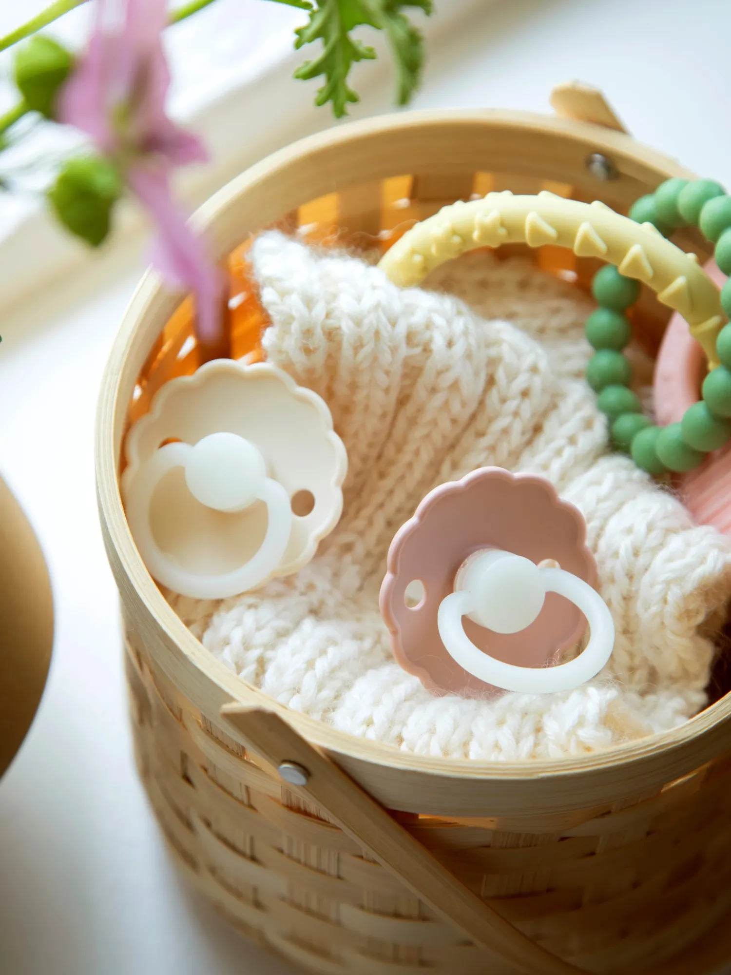 Børn Søstrene Grene Bad Og Pleje^Runde Silikonesutter 2-pak Størrelse 1