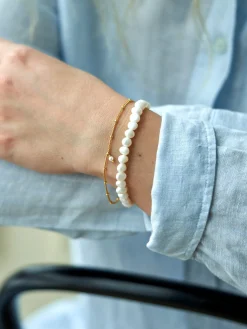 Søstrene Grene Armbånd^Simple Pearl-armbånd