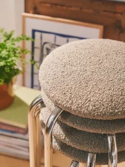 Søstrene Grene Stole^Skammel Med Boucléstof