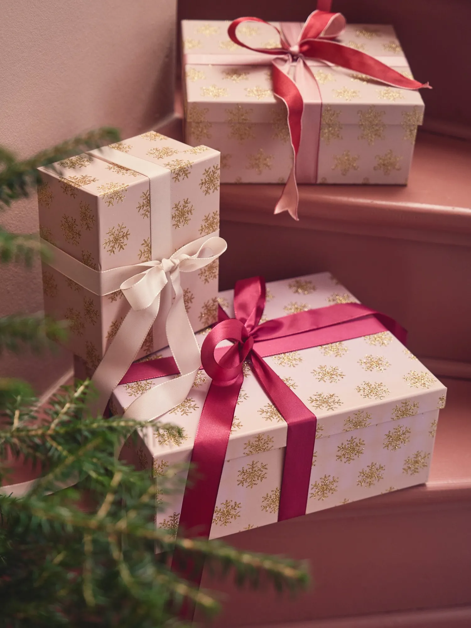 Søstrene Grene JuleIndpakning|Opbevaring^Æske Med Glimmer