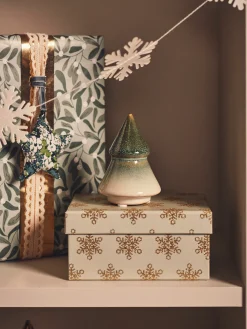 Søstrene Grene Jule­Indpakning|Opbevaring^Æske Med Glimmer