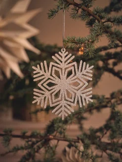 Søstrene Grene Juletræs­Pynt|Dekoration^Snefnug Til Ophæng Ø18