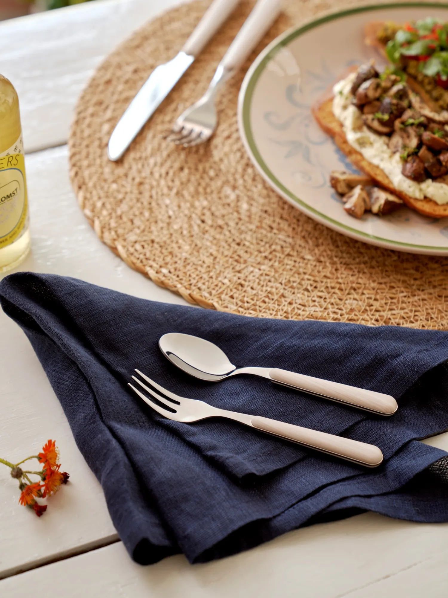 Søstrene Grene Service^Sæt Med Dessertgafler Texture Legno