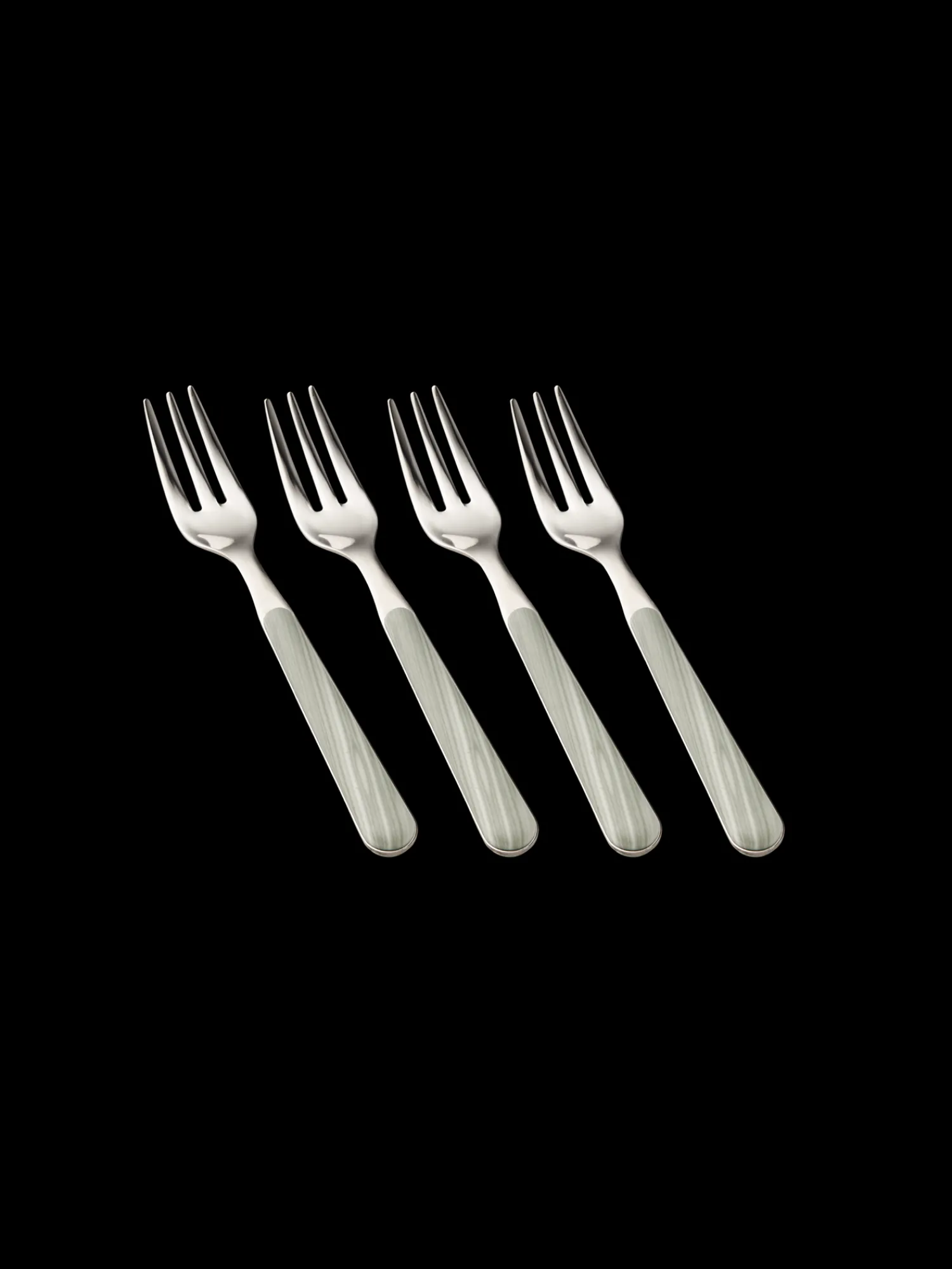 Søstrene Grene Service^Sæt Med Dessertgafler Texture Legno