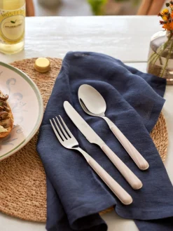 Søstrene Grene Service^Sæt Med Spiseskeer Texture Legno