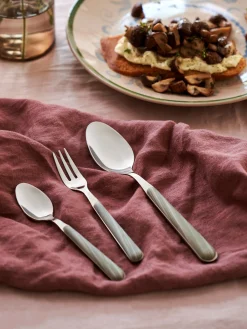 Søstrene Grene Service^Sæt Med Spiseskeer Texture Legno