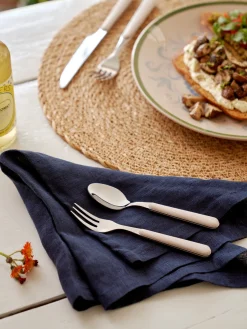 Søstrene Grene Service^Sæt Med Teskeer Texture Legno