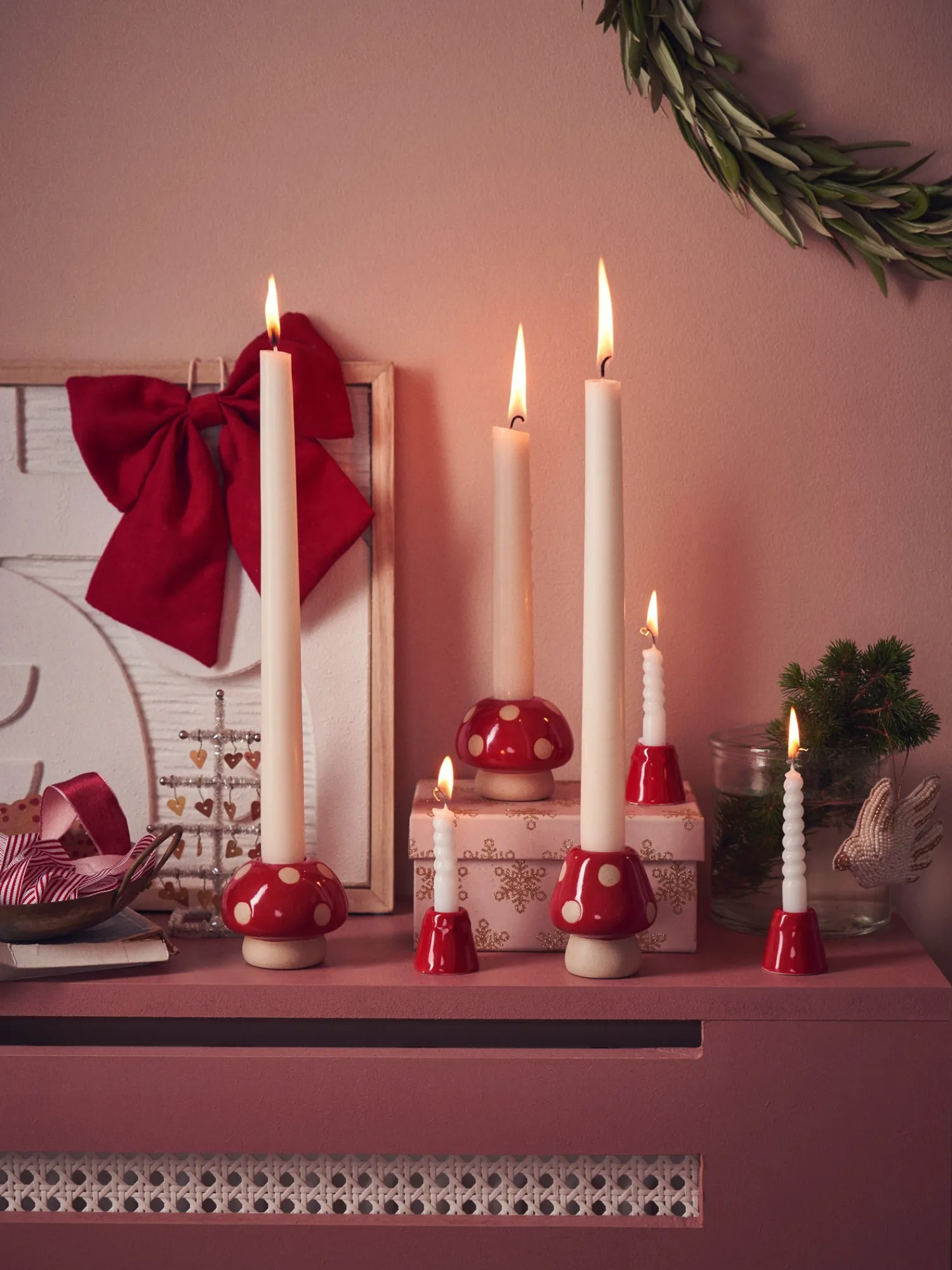 Søstrene Grene Julelys|Lys^Stagelys 35 Cm