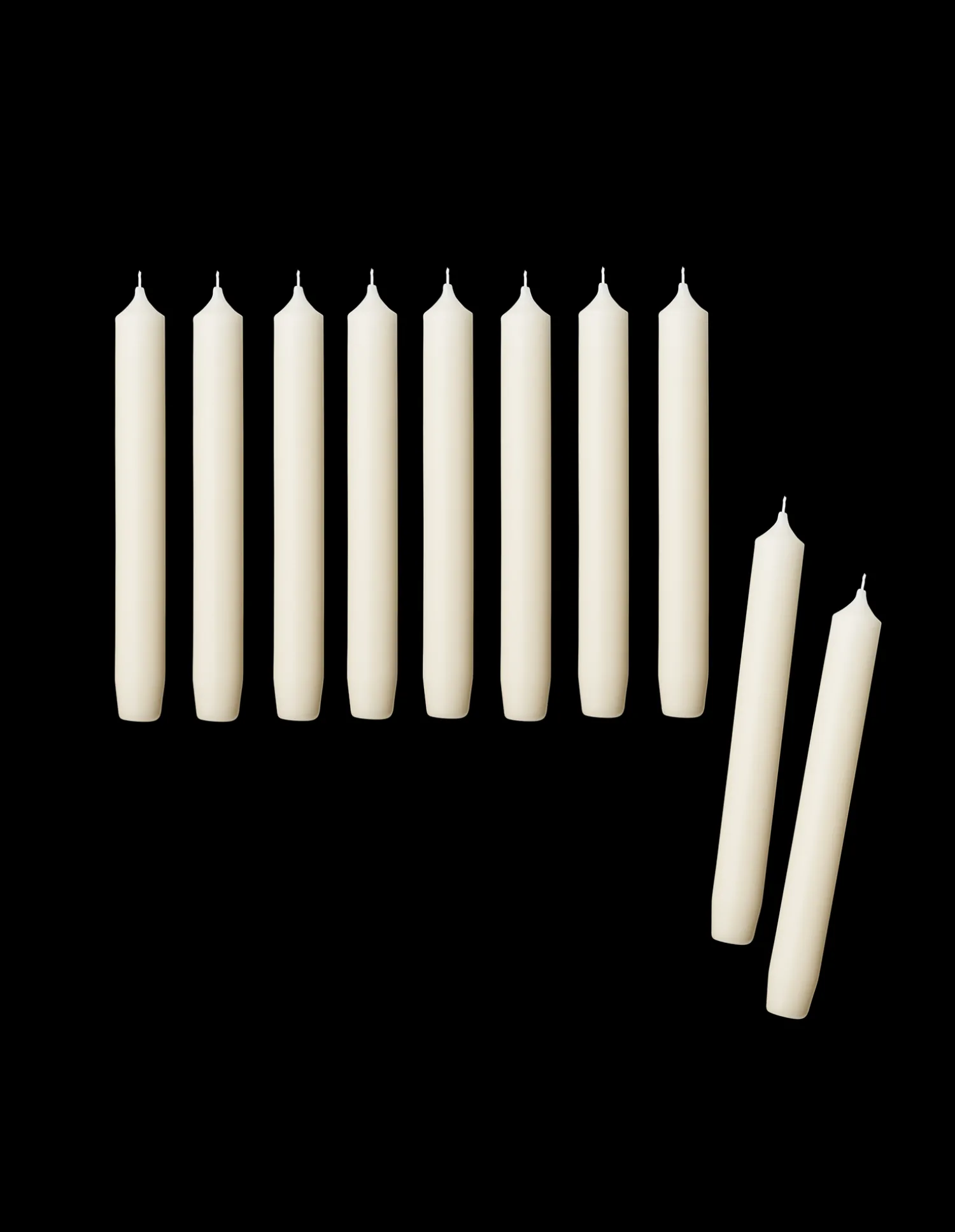 Søstrene Grene Lys|Stagelys^Stagelys 19 Cm 10 Stk