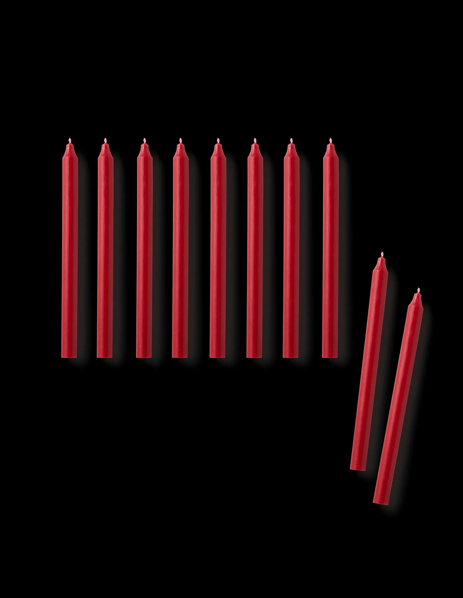 Søstrene Grene Julelys|Lys^Stagelys 29 Cm 10-pak