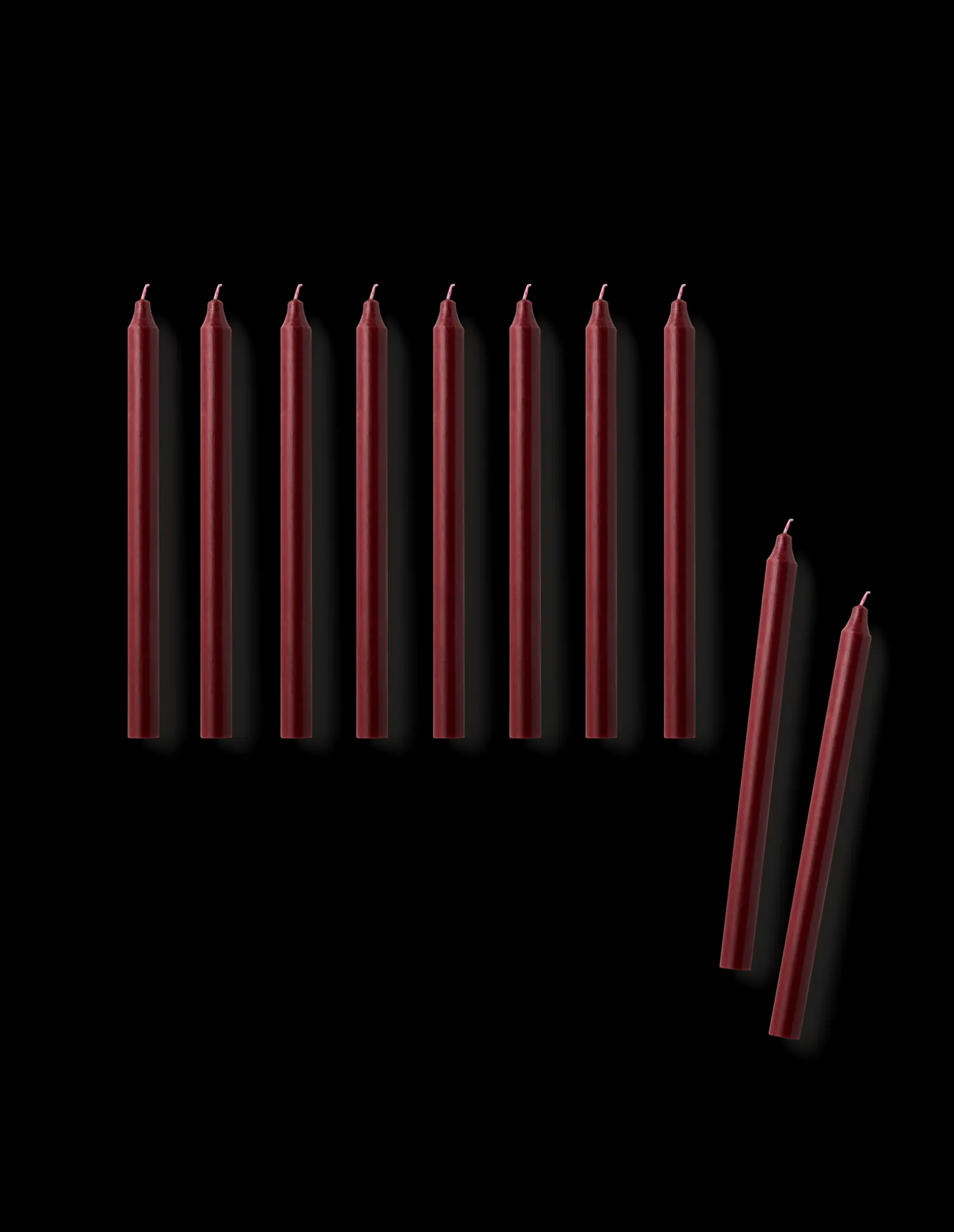 Søstrene Grene Julelys|Lys^Stagelys 29 Cm 10-pak