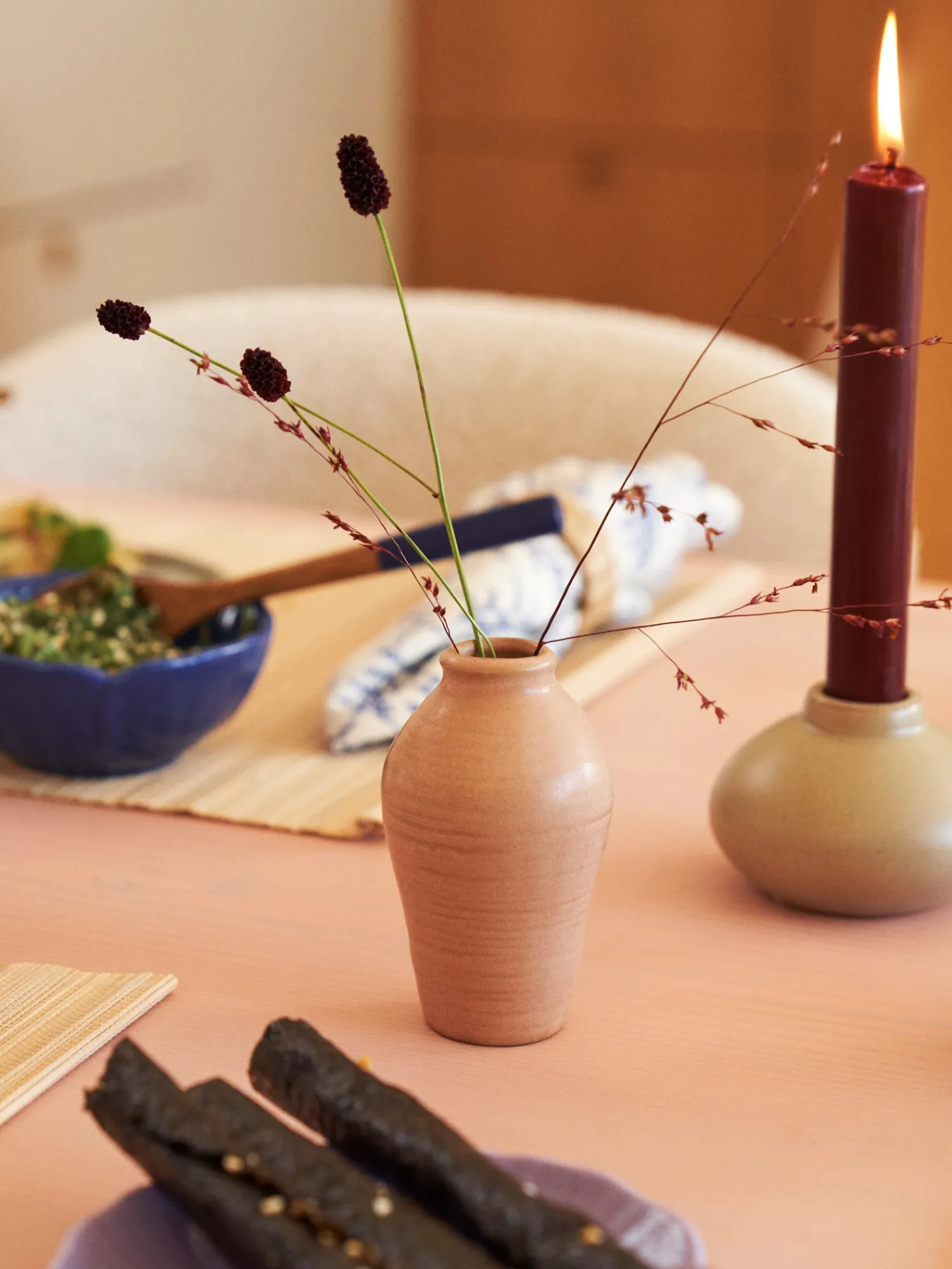 Søstrene Grene Julelys|Lys^Stagelys 29 Cm 10-pak