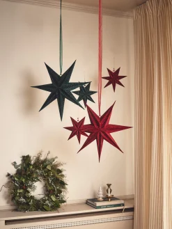 Søstrene Grene Julepynt|Dekoration^Stjerne I Fløjl Ø45