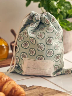 Søstrene Grene Køkkentilbehør^Stofpose Med Mærkat