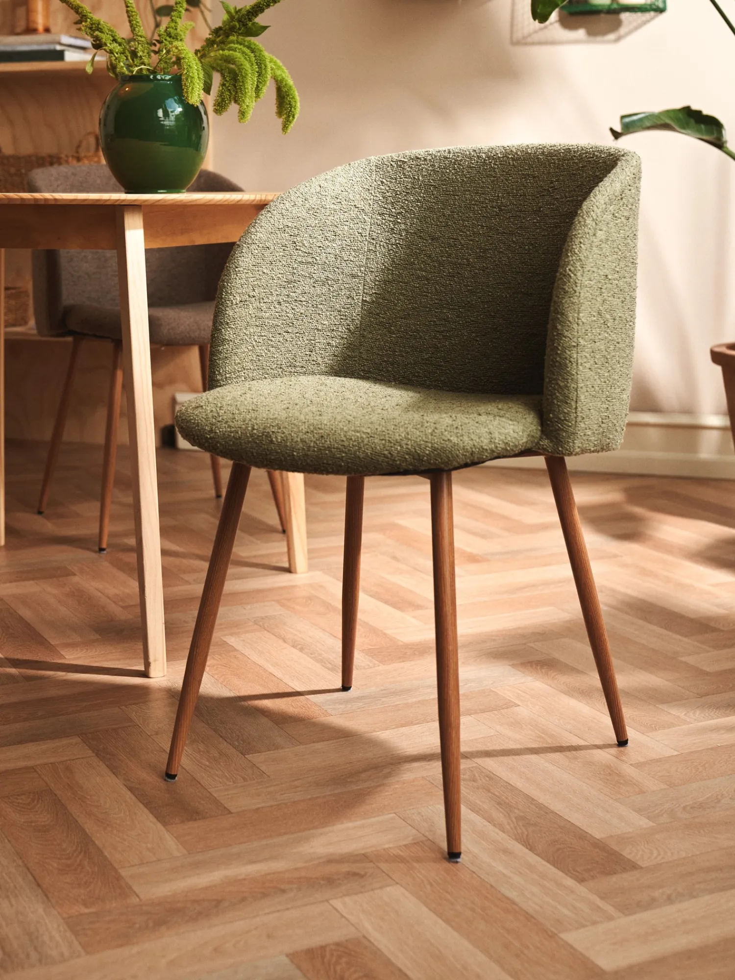 Søstrene Grene Stole^Stol I Boucléstof