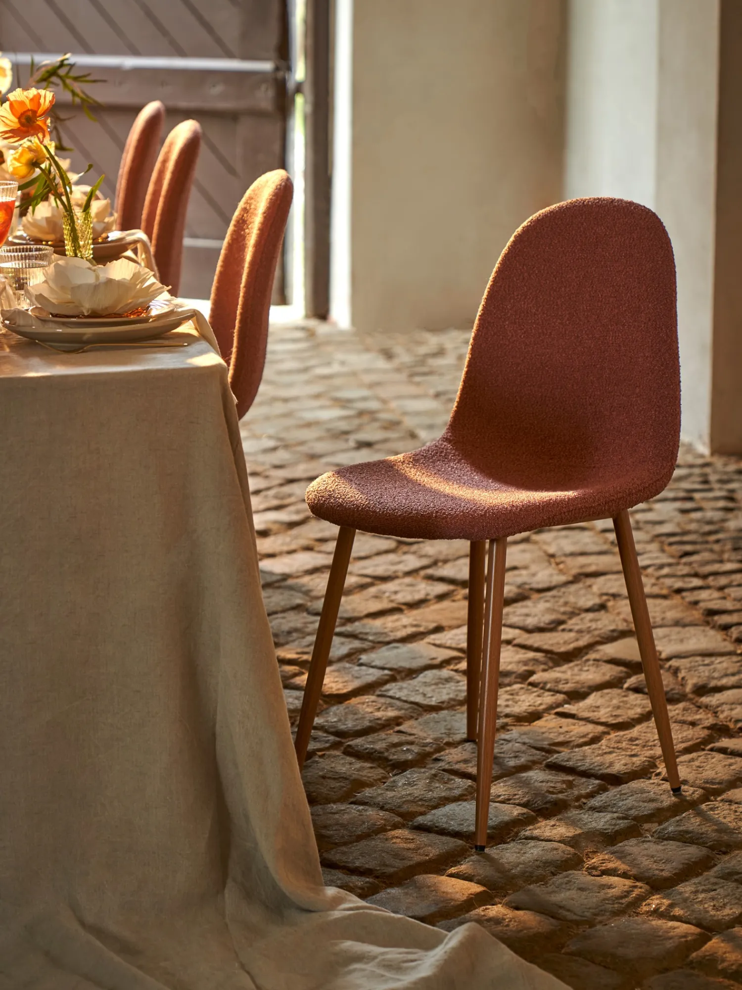 Søstrene Grene Stole^Stol I Boucléstof