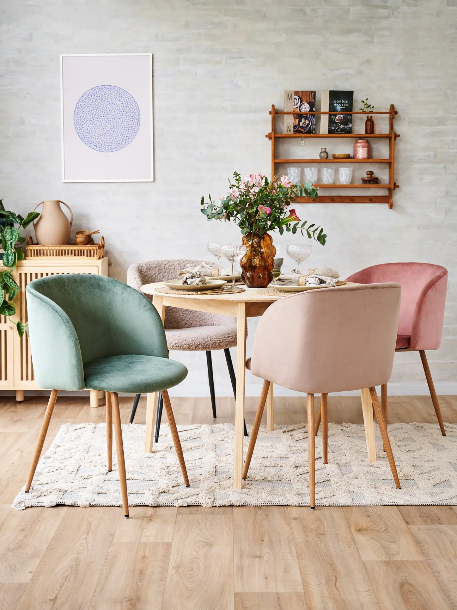 Søstrene Grene Stole^Stol I Velour