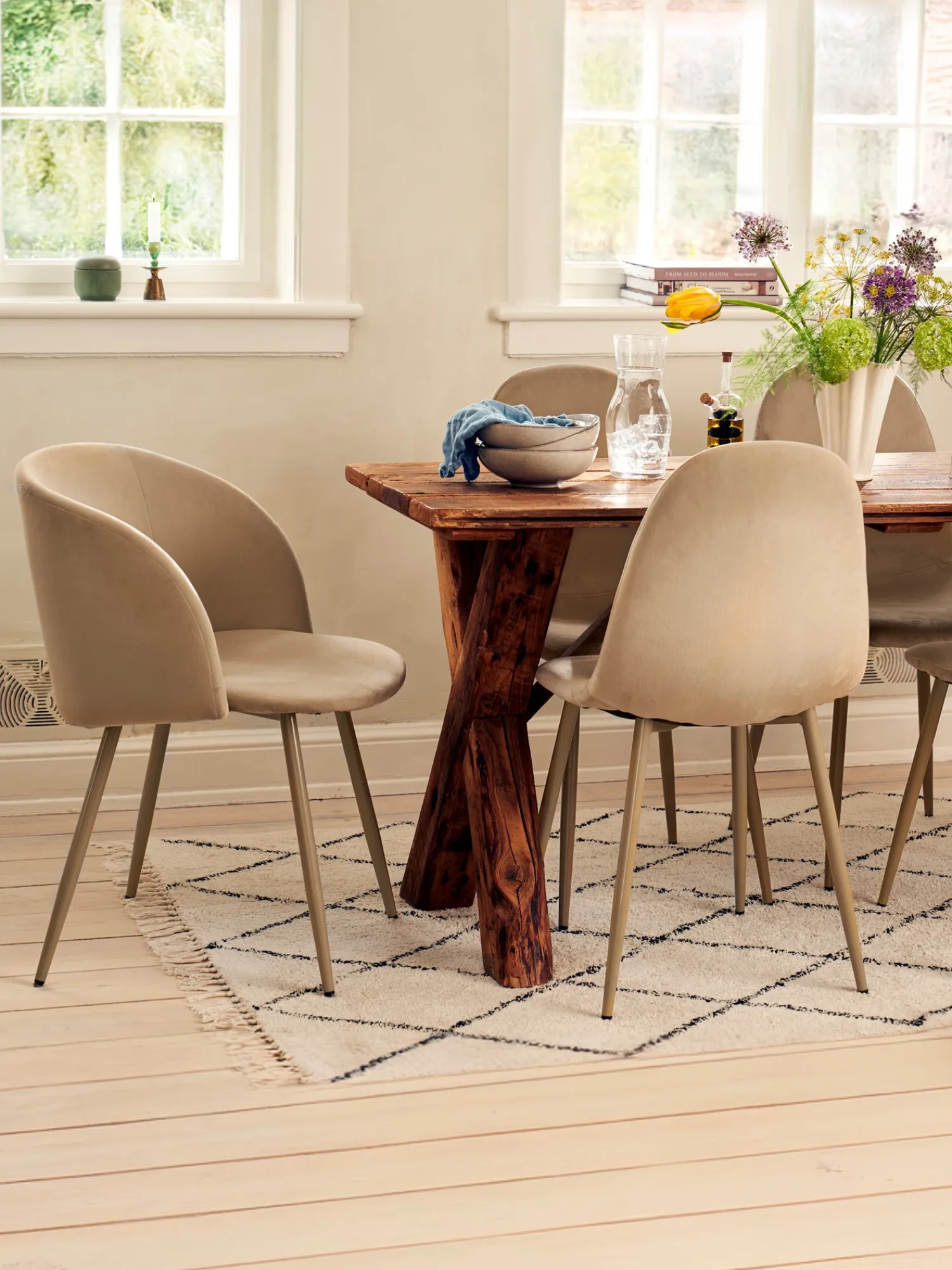 Søstrene Grene Stole^Stol I Velour