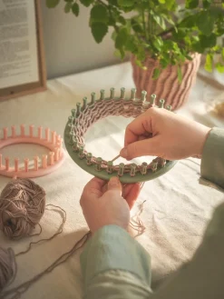 Søstrene Grene Garn- Og Sytilbehør^Strikkeringe-kit