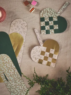 Søstrene Grene Julepynt|Dekoration^Strimler Til Julehjerter