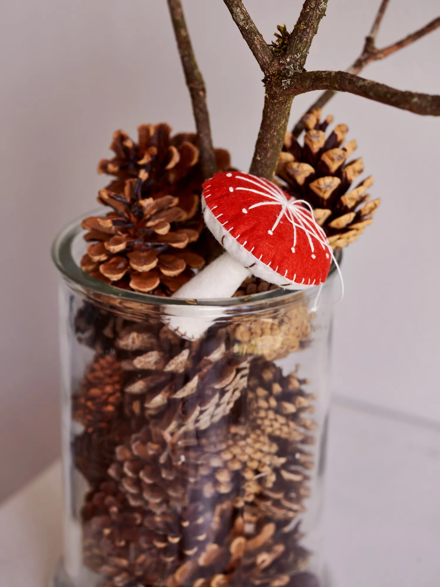 Søstrene Grene Julepynt|Diy-Kit^Svampe DIY-kit