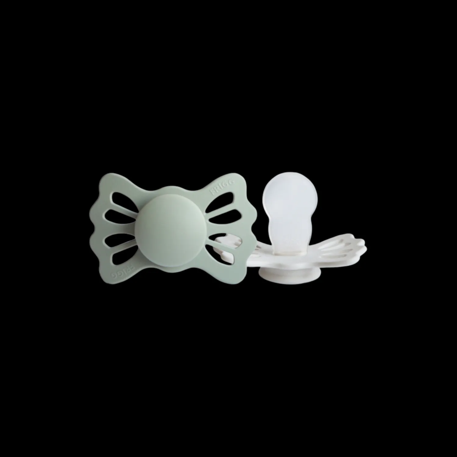 Børn Søstrene Grene Bad Og Pleje^Symmetriske Silikonesutter 2-pak Størrelse 2