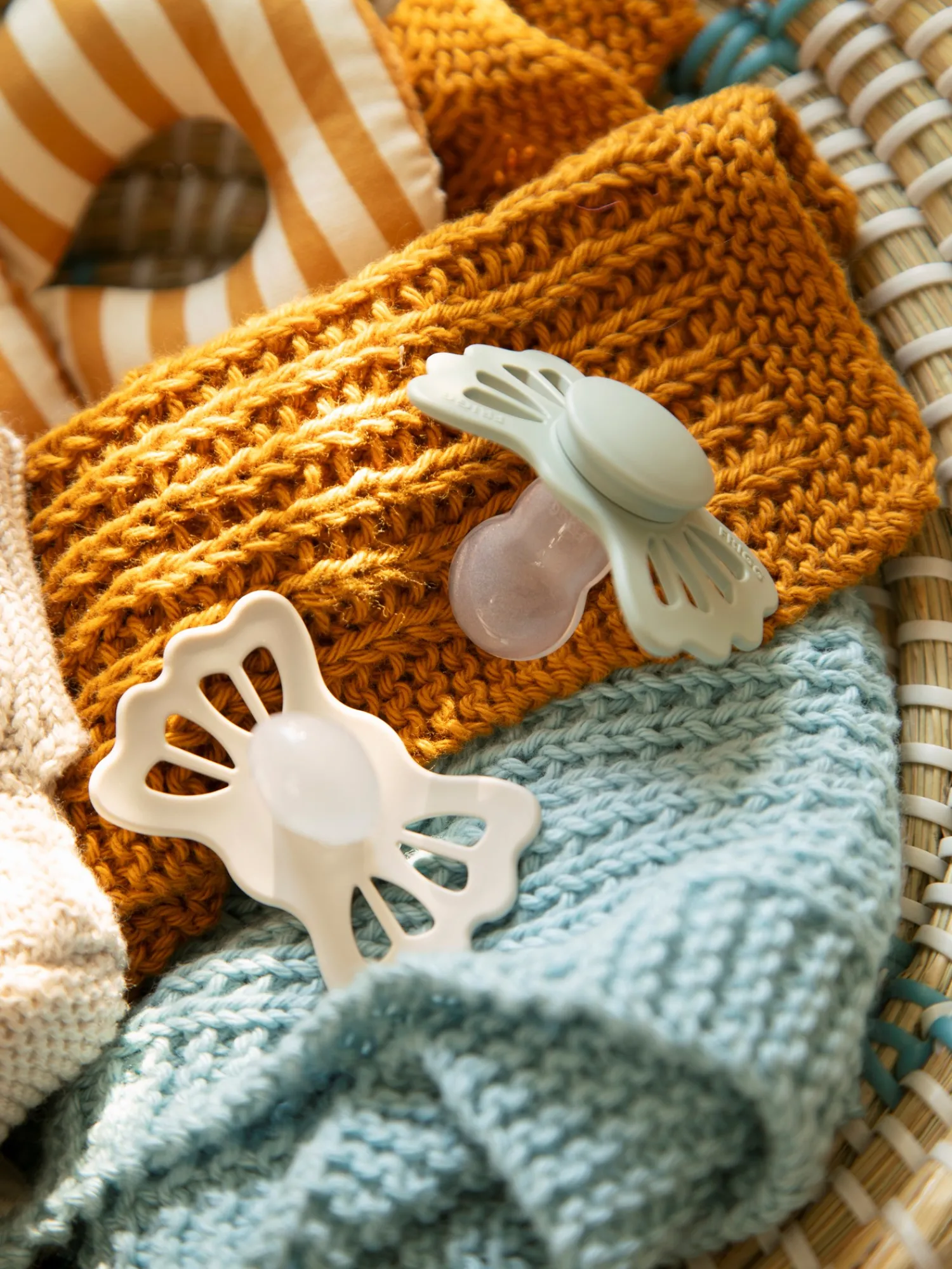 Børn Søstrene Grene Bad Og Pleje^Symmetriske Silikonesutter 2-pak Størrelse 2