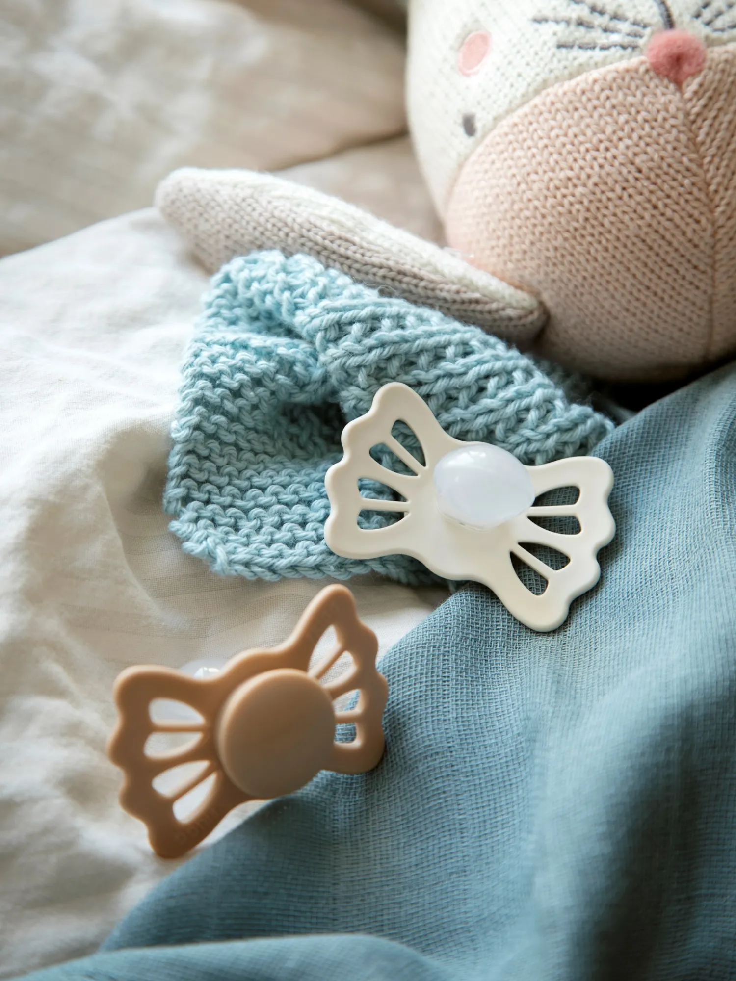 Børn Søstrene Grene Bad Og Pleje^Symmetriske Silikonesutter 2-pak Størrelse 2