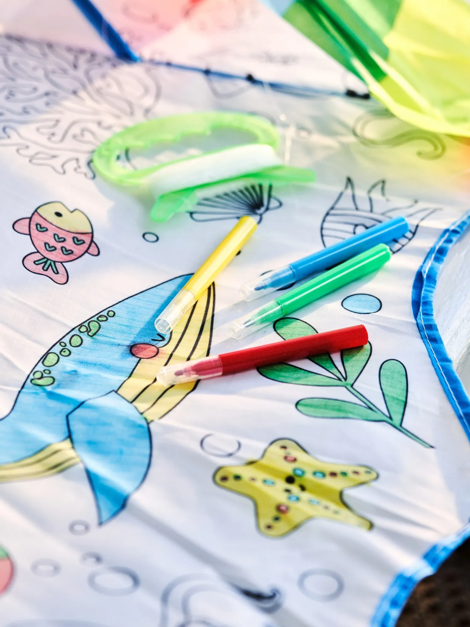 Søstrene Grene SkriveRedskaber^Tekstiltuscher 2-i-1