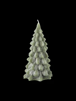 Søstrene Grene Julelys|Lys^Træformet Stearinlys