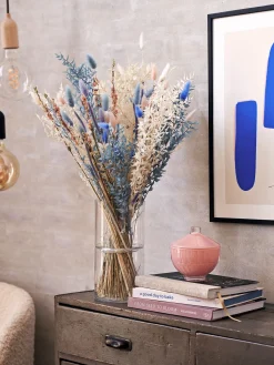 Søstrene Grene Dekoration^Tørrede Blomster Silver Medium