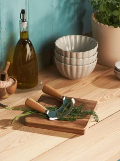 Søstrene Grene Køkkentilbehør^Urtehakker Med Skærebræt