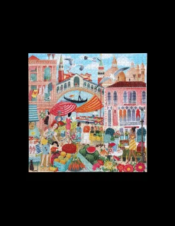 Søstrene Grene Puslespil Og Spil^Venice Open Market-puslespil 1000 Brikker