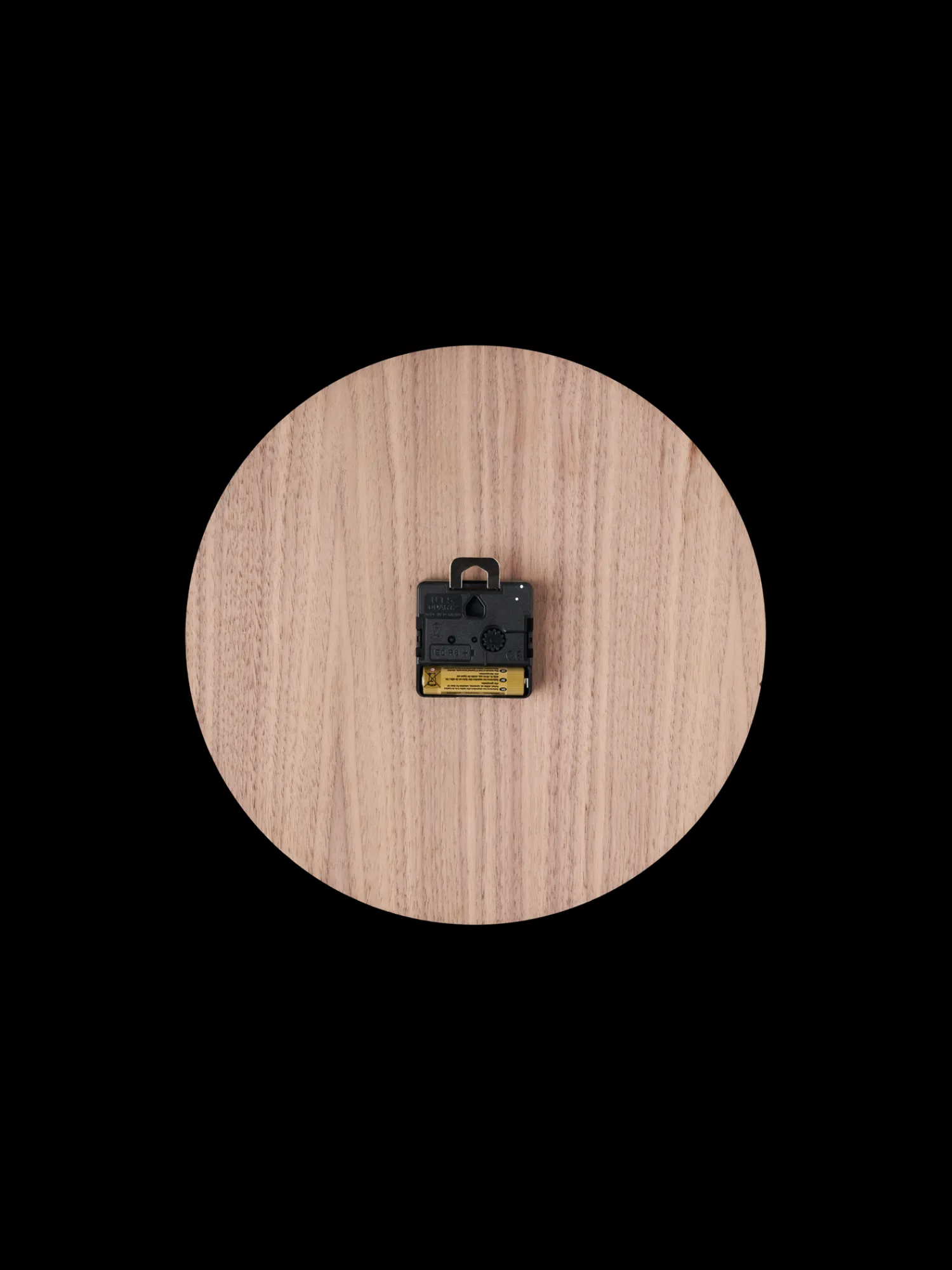 Søstrene Grene Dekoration^Vægur Walnut Ø28