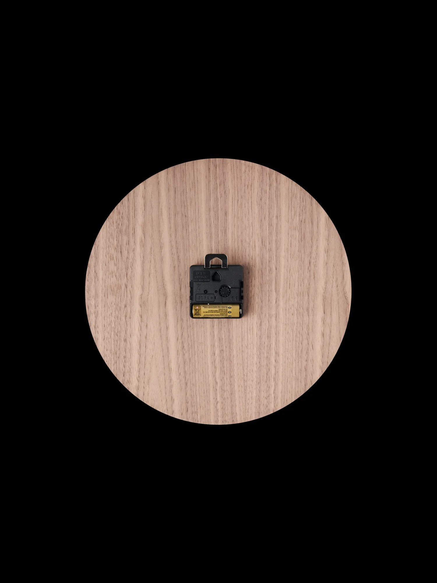 Søstrene Grene Dekoration^Vægur Walnut Ø28