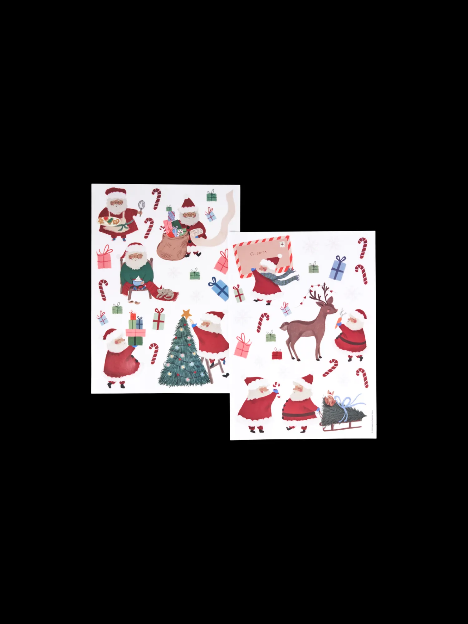 Søstrene Grene Julepynt|Dekoration^Vinduesklistermærker